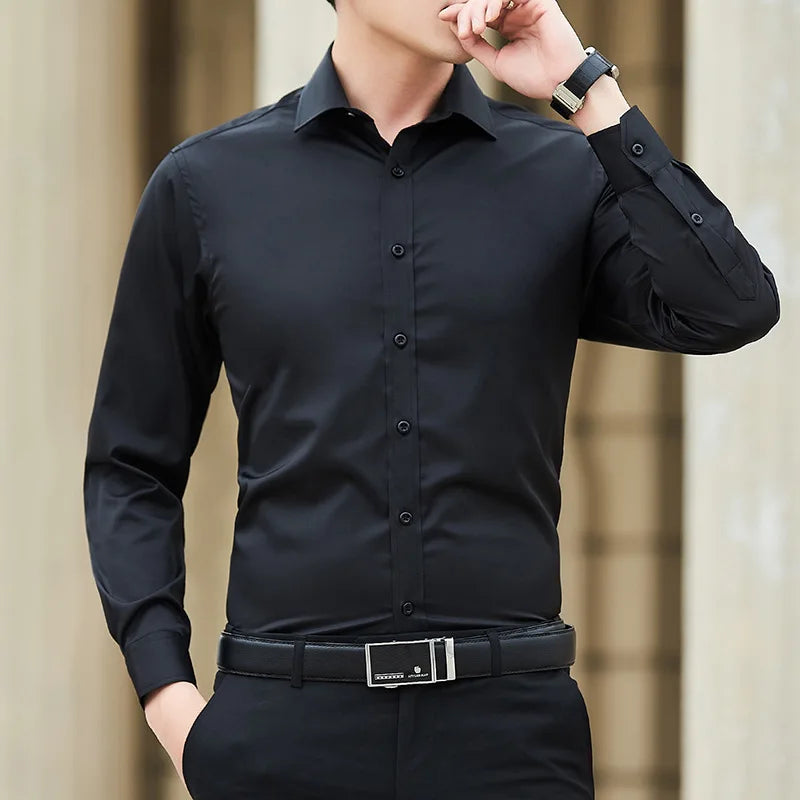 Business Shirt Fashion Classic Basic - RYVOR