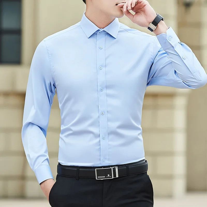 Business Shirt Fashion Classic Basic - RYVOR
