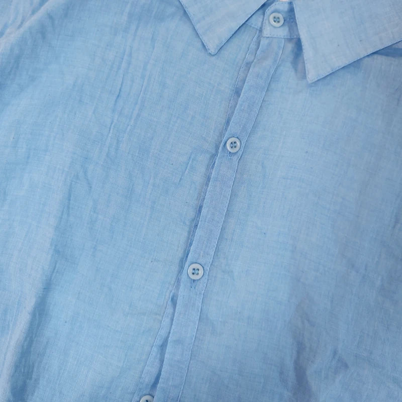 Summer Cotton Linen Shirts Casual - RYVOR
