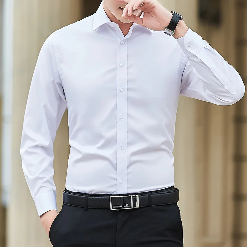 Business Shirt Fashion Classic Basic - RYVOR